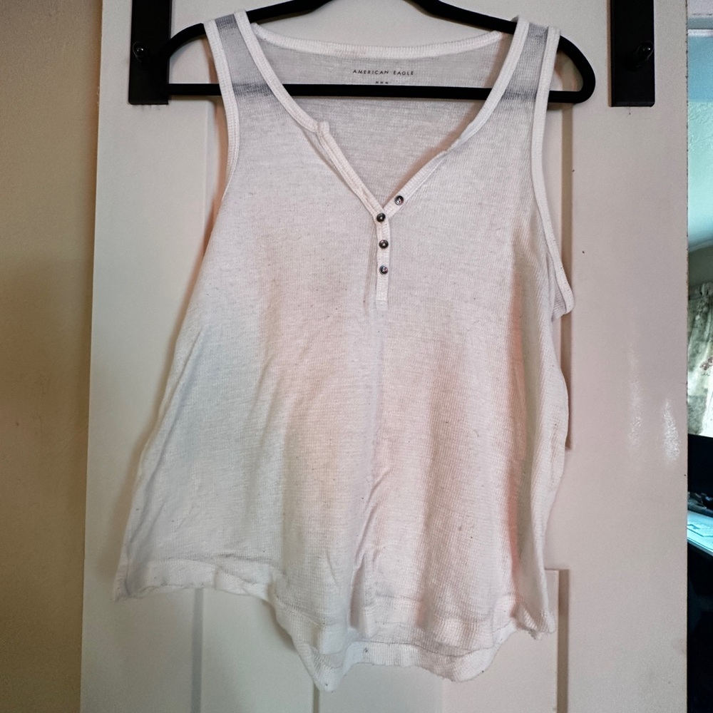 Sheer whit tank
